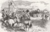 WOOLWICH. Queen reviewing the Royal Artillery returning from the Crimea 1856