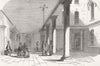 CITY OF LONDON. The South Sea House, Threadneedle-Street-the Quadrangle 1855