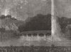 STAFFORDSHIRE. The illuminations, etc at Jordan Pool 1856 old antique print