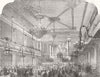 LAMBETH. Canterbury Music Hall, Upper Marsh 1856 old antique print picture