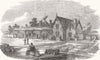 NORTHAMPTONSHIRE. The Leicester and Hitchin Railway. Kettering Station 1857