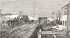 HUNTINGDONSHIRE. The Railway Accident at Abbot's Ripton 1876 old antique print