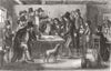 IRELAND. The Irish Schoolmaster 1857 old antique vintage print picture