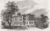 SURREY. The national Orphan Home, Ham 1856 old antique vintage print picture