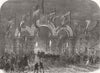 DUNROBIN CASTLE. Illuminations at Golspie in Honour of the Prince of Wales 1866