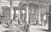 LONDON. The Museum Of Practical Geology-the Great Hall 1851 old antique print