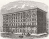 WESTMINSTER. The Grosvenor Mansions, Victoria Street. London 1868 old print