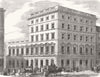 STRAND. No 184. London 1856 old antique vintage print picture