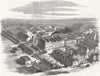 STEPNEY. Spill's Waterproofing Manufactory. London 1859 old antique print