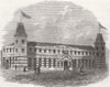 BLACKWALL. Thames Ironworks and Shipbuilding Company, Orchard-Yard 1866 print