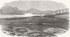 SUTHERLAND. The waste lands of Shiness. Scotland 1874 old antique print