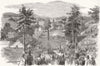 BURITON MANOR. Commencement of the Portsmouth Direct Railway. Hampshire 1853
