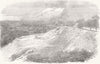 LONDON. Scene of the recent landslip on the London and Brighton Railway 1853