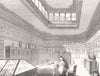 DEVON. The Cottonian Library, Plymouth Public Library 1853 old antique print