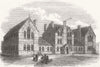 BISLEY. Home for destitute boys. Surrey 1869 old antique vintage print picture