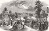 OXFORDSHIRE.Mowing,Shearing,Cottagers' Flower Show,Coleshill Park.Prizes 1858
