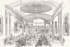 SHEFFIELD. The Cutlers' Feast. Yorkshire 1853 old antique print picture