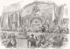 HALIFAX. pub. dinner Henry Edwards Esq, Riding-School. Yorks 1853 old print