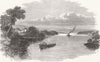 COUNTY FERMANAGH. Ely Lodge, Lough Erne. Ireland 1869 old antique print