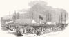 GRAVESEND. The Canterbury colonists. Kent 1850 old antique print picture