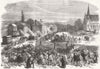FLINTSHIRE.The riot at Mold. Attack on the soldiers at the railway station 1869