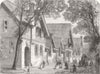 LONDON ZOO. The new Elephant-House. Regent's Park 1869 old antique print