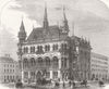 MANCHESTER. The new Reform Club 1871 old antique vintage print picture