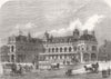 LONDON. The Islington and Highbury Station, North London Railway 1873 print