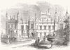 KNEBWORTH. The seat of the late Lord Lytton. Hertfordshire 1873 old print