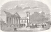 UKRAINE. Kerch, near the Market-Place 1855 old antique vintage print picture