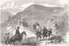UKRAINE. Florence Nightingale, Hospital, Balaklava 1855 old antique print