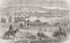 UKRAINE. Balaklava Railway-Bazar at Kadykovka 1855 old antique print picture