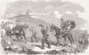 TRANSPORT. New Ambulance Transport Service 1855 old antique print picture