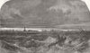 ROMANIA. The Sulinah Mouth of the Danube 1854 old antique print picture