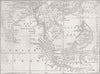 INDONESIA. Aceh War. Map of the Malacca Strait 1874 old antique plan chart