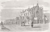 UKRAINE. The Maison Verte, Sevastopol 1856 old antique vintage print picture
