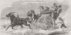 ITALY. The “Calesso, ” Or “Curricolo” 1857 old antique vintage print picture