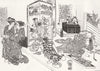 JAPAN. Traditional scene 1857 old antique vintage print picture