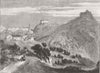 ITALY. The Revolution in Sicily, -Calatafimi 1860 old antique print picture