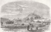 INDIA. Lucknow, the Capital of Awadh 1856 old antique vintage print picture