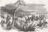 SOUTH AFRICA. Xhosa Wars. Bush fighting, Eastern Cape 1851 old antique print