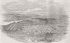 SOUTH AFRICA. British Camp, Beyond the Kei 1852 old antique print picture
