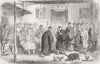 TAIWAN. A clerical jig 1859 old antique vintage print picture