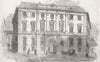 AUSTRIA. The Foreign Office, Vienna 1855 old antique vintage print picture