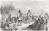 UKRAINE. Entrance to Balaklava 1855 old antique vintage print picture