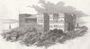 TURKEY. Raglans Quarters(Russian Embassy), Istanbul 1854 old antique print