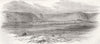 BULGARIA. Shumen, HQ of Turkish Troops 1853 old antique vintage print picture