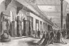 CANADA. Paris Expo. The Canadian Section 1867 old antique print picture