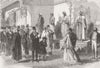COSTUME. Egyptian Department, w/ Costume Figures 1867 old antique print