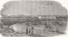INDIA. Firozpur-The Fort 1851 old antique vintage print picture